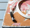 Safavieh Cabana CBN488U Grey / Rose Area Rug Detail