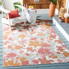 Safavieh Cabana CBN488U Grey / Rose Area Rug Room Scene