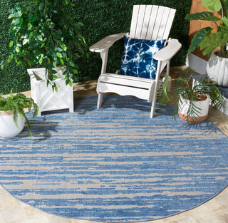 Safavieh Cabana CBN506M Blue / Beige Area Rug Room Scene