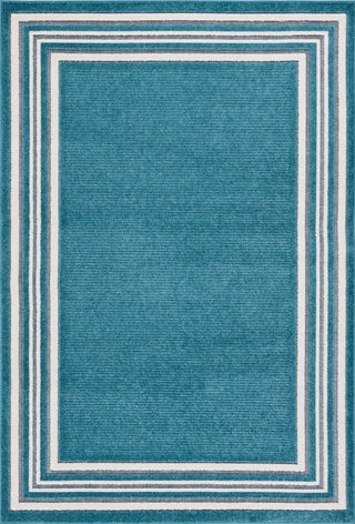 Safavieh Cabana CBN634K Turquoise / Ivory Area Rug main image