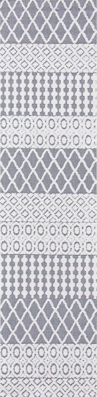 Safavieh Cabana CBN652A Ivory / Grey Area Rug Runner