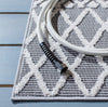 Safavieh Cabana CBN652A Ivory / Grey Area Rug Detail