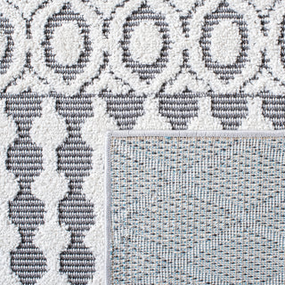 Safavieh Cabana CBN652A Ivory / Grey Area Rug Backing