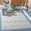 Safavieh Cabana CBN654A Ivory / Grey Area Rug Room Scene