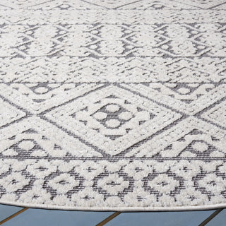 Safavieh Cabana CBN654A Ivory / Grey Area Rug Detail