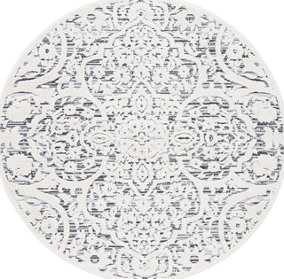 Safavieh Cabana CBN656A Ivory / Grey Area Rug Round