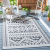 Safavieh Cabana CBN658A Ivory / Grey Area Rug Room Scene