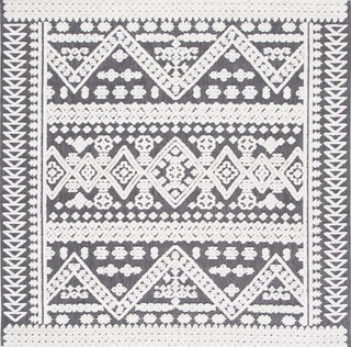 Safavieh Cabana CBN658A Ivory / Grey Area Rug Square