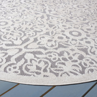 Safavieh Cabana CBN662A Ivory / Grey Area Rug Detail