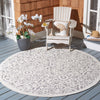 Safavieh Cabana CBN662A Ivory / Grey Area Rug Room Scene