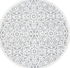 Safavieh Cabana CBN662A Ivory / Grey Area Rug Round