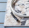 Safavieh Cabana CBN672A Ivory / Charcoal Area Rug Detail