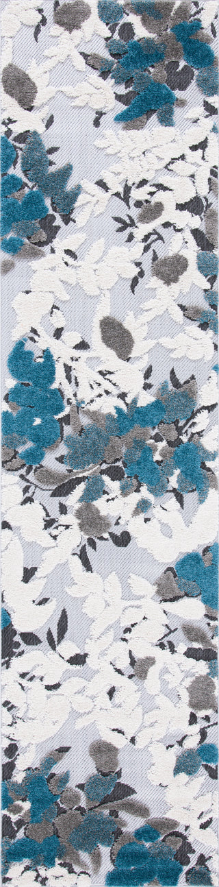 Safavieh Cabana CBN674B Beige / Blue Area Rug Runner