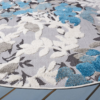 Safavieh Cabana CBN674B Beige / Blue Area Rug Detail