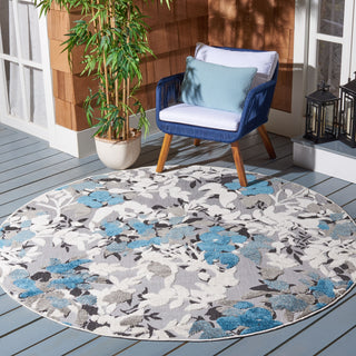 Safavieh Cabana CBN674B Beige / Blue Area Rug Room Scene