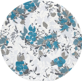 Safavieh Cabana CBN674B Beige / Blue Area Rug Round