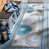 Safavieh Cabana CBN676B Beige / Blue Area Rug Room Scene Feature