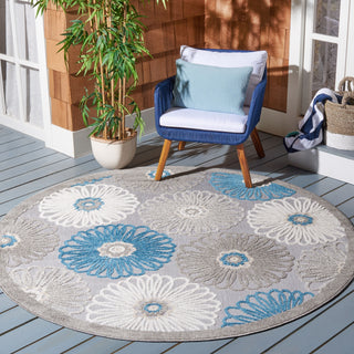 Safavieh Cabana CBN676B Beige / Blue Area Rug Room Scene