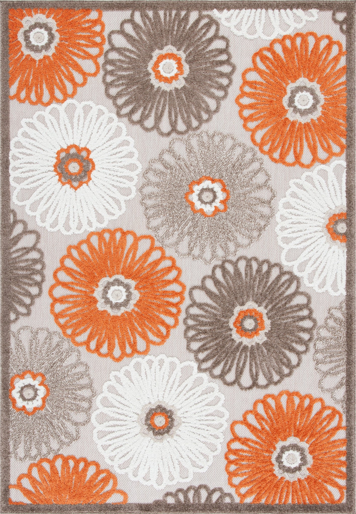 Safavieh Cabana CBN676C Beige / Orange Area Rug main image