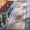 Safavieh Cabana CBN680B Beige / Orange Area Rug Room Scene Feature