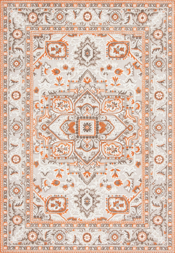 Safavieh Cabana CBN680B Beige / Orange Area Rug main image