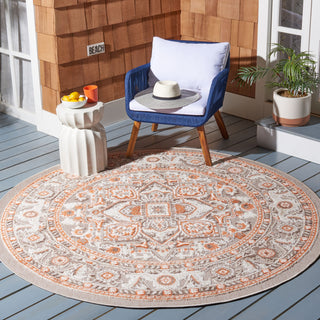 Safavieh Cabana CBN680B Beige / Orange Area Rug Room Scene