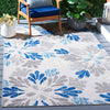 Safavieh Cabana CBN800F Grey / Blue Area Rug Room Scene