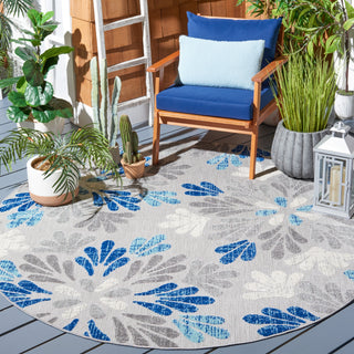 Safavieh Cabana CBN800F Grey / Blue Area Rug Room Scene