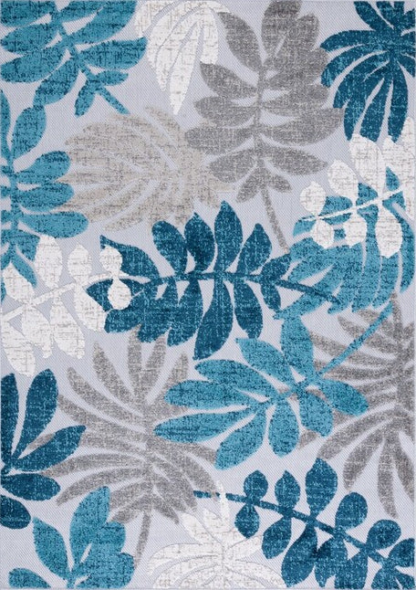 Safavieh Cabana CBN814F Grey / Blue Area Rug main image