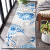 Safavieh Cabana CBN832F Grey / Blue Area Rug Room Scene Feature