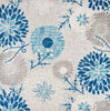 Safavieh Cabana CBN832F Grey / Blue Area Rug Square