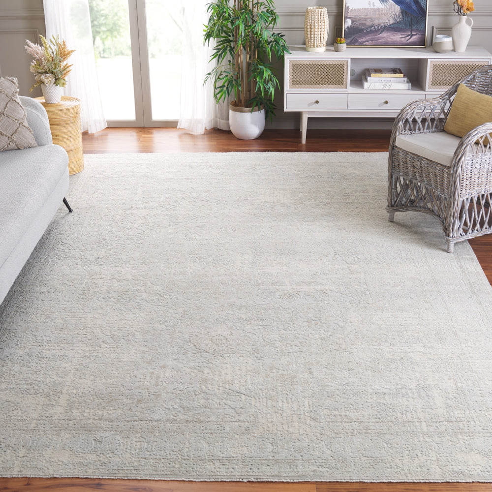 Safavieh Centennial CEN901F Light Grey / Beige Area Rug Room Scene Feature