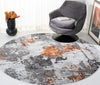 Safavieh Craft CFT820P Grey / Orange Area Rug Room Scene