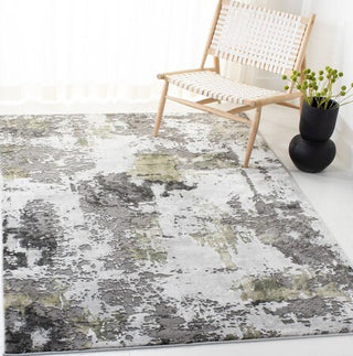 Safavieh Craft CFT820Y Grey / Green Area Rug Room Scene