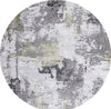 Safavieh Craft CFT820Y Grey / Green Area Rug Round