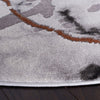 Safavieh Craft CFT852G Grey / Orange Area Rug Detail