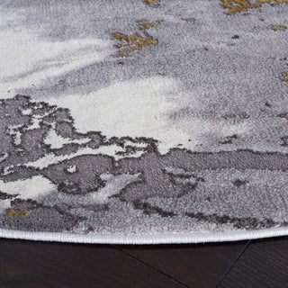 Safavieh Craft CFT860F Grey / Gold Area Rug Detail