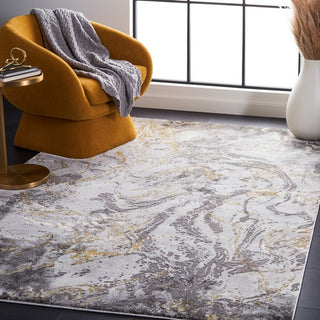 Safavieh Craft CFT864L Grey / Gold Area Rug Room Scene