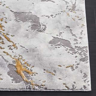 Safavieh Craft CFT866G Grey / Gold Area Rug Detail