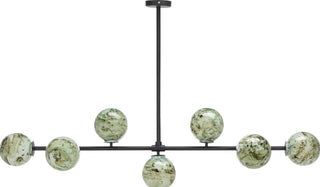 Safavieh Melesa CHA3000A Black / Multi Lamp Main Off