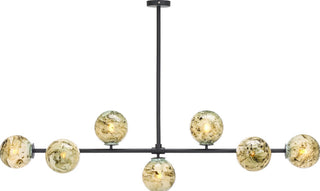 Safavieh Melesa CHA3000A Black / Multi Lamp Main On
