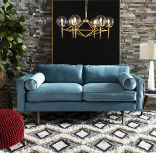 Safavieh Greyor CHA4001A Gold Lamp Room Scene On Feature