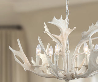 Safavieh Birch CHA4003A White Lamp Room Scene On Feature