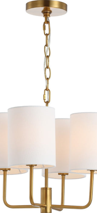 Safavieh Elias CHA4009A Brass Lamp Main On