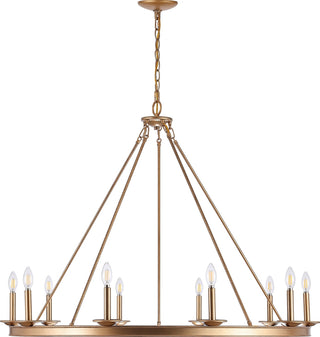 Safavieh Telta CHA4017B Gold Lamp Main Off