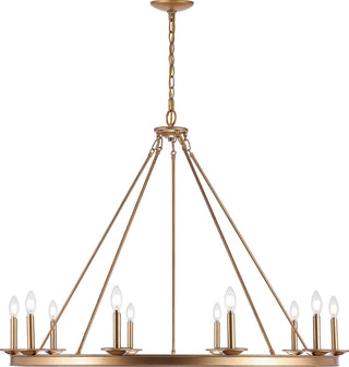 Safavieh Telta CHA4017B Gold Lamp Main On