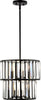 Safavieh Crissa CHA4025A Black / Clear Lamp Main On
