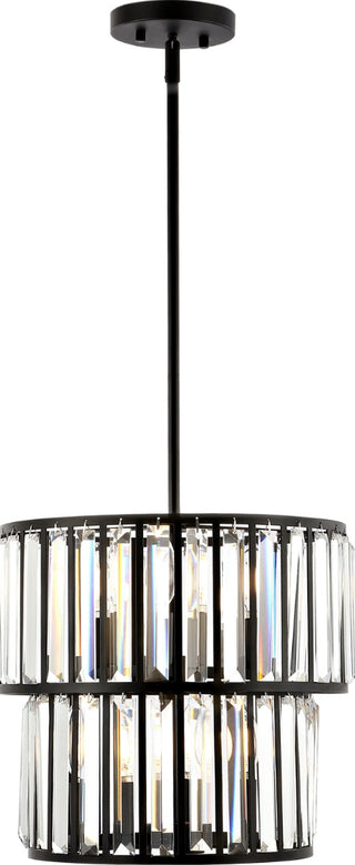 Safavieh Crissa CHA4025A Black / Clear Lamp Main On