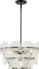 Safavieh Landreth CHA4026A Black / Clear Lamp main image