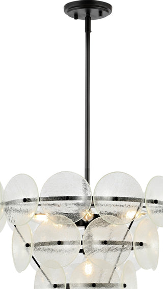 Safavieh Landreth CHA4026A Black / Clear Lamp main image